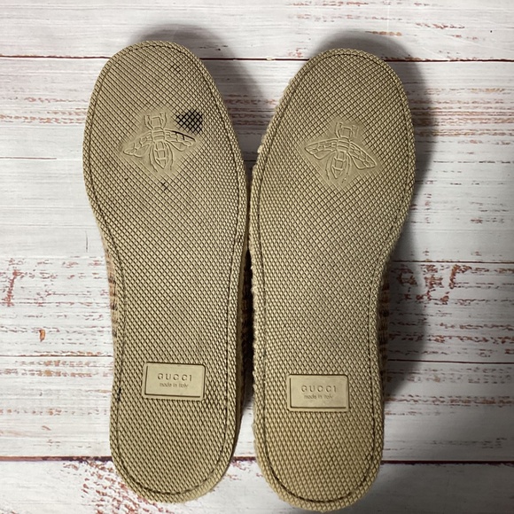 Gucci Men’s Fria Wool Loafers Size 9 - Picture 5 of 5